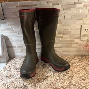 Aigle Chambord Vario Wellington Boots, Green